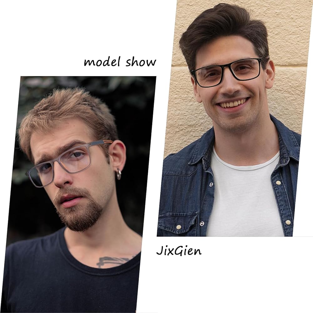 Amazon.com: JixGien 3 Pack Reading Glasses for Men，TR90